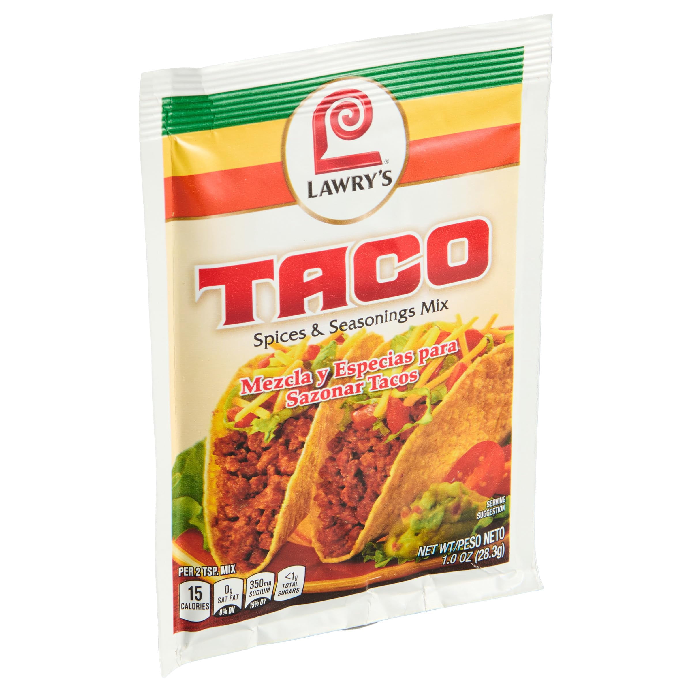 Lawry's Taco SpicesUMRT&nbsp;& Seasonings Mix, 1 oz (Pack of 12)