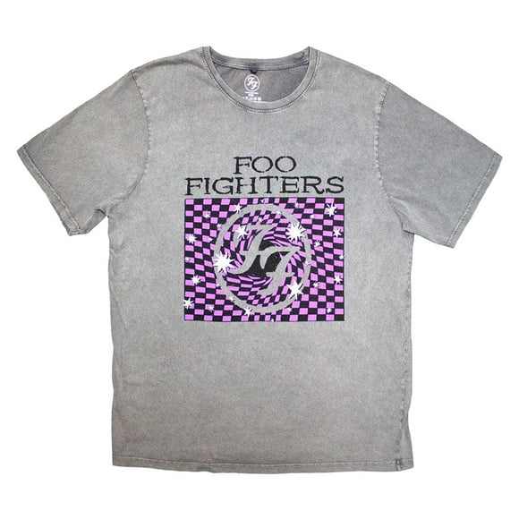 Foo Fighters Adult FF 4 Stone Wash T-Shirt