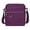 Purple, variant on Gustave Women Nylon Purse Waterproof Crossbody Shoulder Bag, Purple