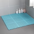 thumbnail image 1 of Alfombrilla antideslizante para baño, alfombrilla para ducha, alfombrilla para suelo totalmente extendida, hueca, sin fugas de olores, alfombrilla antideslizante para suelo con empalmes, 1 of 4