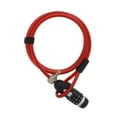 WordLock Loop & Lock Bike Lock, Red, 10 mm 7 Ft.