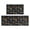 Game Controller Black Pattern-2, variant on Game Controller Black Pattern Anti Fatigue Kitchen Rugs Set Of 2, Non Slip Washable Decorative Floor Mats for Kitchen Sink Laundry, 17"x30" and 17"x47"