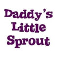 thumbnail image 2 of CafePress - Daddy's Little Sprout Infant Creeper - Baby Light Bodysuit, Size Newborn - 24 Months, 2 of 4