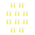 thumbnail image 2 of Minnieouse Ear Stud Candy Color Lady Decoraciones Pendiente de gota Colgante Colgante Patrón largo Pendientes colgantes Suministro de fiesta Amarillo Amarillo 10piezas Minnieouse CBP277653, 2 of 5