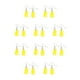 thumbnail image 2 of Guardurnaity Ear Stud Candy Color Lady Decoraciones Pendiente de gota Colgante Colgante Patrón largo Pendientes colgantes Suministro de fiesta Amarillo Amarillo 10piezas Guardurnaity CBP277653, 2 of 5