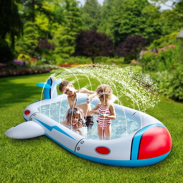 Water Fountain Inflatable Youth outdoor fountain pad water inflatable toyPVCpaddling pool ...