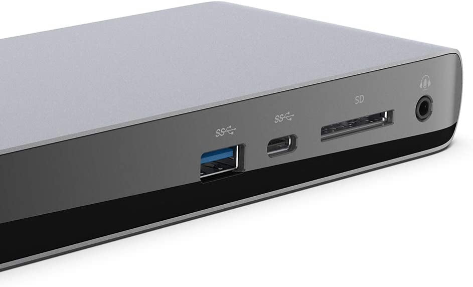 Thunderbolt 3 Dock Pro w/ Thunderbolt 3 Cable - USB-C Hub - USB-C Docking Station for MacOS & Windows, Dual 4K @60Hz, 40Gbps Transfer Speed, 85W Upstream Charging, w/ Ethernet, SD & Audio Ports