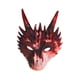 thumbnail image 2 of Máscara de dragón,Máscara de dragón para cosplay,máscara facial,Máscara de fiesta para disfraz de carnaval o Halloween,Accesorios para hombres Disfraces Festivales Tocados Rojo, 2 of 10
