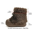 thumbnail image 6 of Npasoilc Snow Boots for Women,Winter Boots Mid-Calf,Fluff Boots with Fleece,and Fur-Lined Casual Boots, 6 of 9