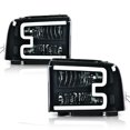 thumbnail image 1 of Conjunto de faros LED PIT66 para Ford F250 F350 F450 2005-07, 1 of 9