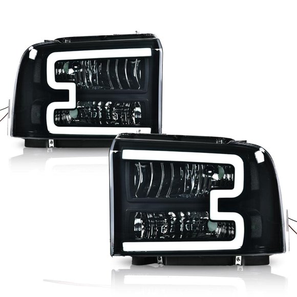 Conjunto de faros LED PIT66 para Ford F250 F350 F450 2005-07