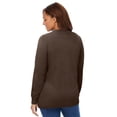 thumbnail image 2 of Woman Within Plus Size Perfect Long-Sleeve Cardigan Sweater, 2 of 3