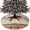 Brown Beige, variant on Western Farmhouse Christmas Tree Skirt 36 Inches, Primitive Rustic Country Retro Texas Star Xmas Trees Skirt Mat Cover Decorations for Holiday Party Indoor Outdoor
