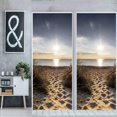 thumbnail image 5 of StyleR 77x200cm Etiqueta de Puerta 3D Bodega Foto Mural Trompe l'oeil Calcomanías de Pared PVC Papel Pintado Impermeable para Dormitorio Baño Cocina Decoración Pegatinas de Puerta brillar Electrónica, 5 of 5