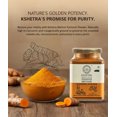 thumbnail image 2 of Kshetra Wellvia Turmeric Powder, Cryogenically Ground Spice Powder, 200 g, 2 of 4