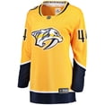 thumbnail image 2 of Women's Fanatics Kiefer Sherwood Gold Nashville Predators Home Breakaway Player Jersey, 2 of 3