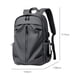 thumbnail image 3 of Teissuly Clearance Laptop Backpack For Women & Men Unisex Travel Bag Business Computer Backpacks Purse College School Student Bookbag, Casual Hiking Daypack(Dark Gray, ) Teissuly WER2023081405985, 3 of 6
