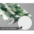 thumbnail image 6 of S4sassy Removable Nature-inspired Waterproof Wall Wrap, Finish Wallcover, Jungle Print Contact Paper for Walls, Cabinets, Dresser, Self Adhesive Vinyl Wallpaper Roll- Green (25"x240"), 6 of 9