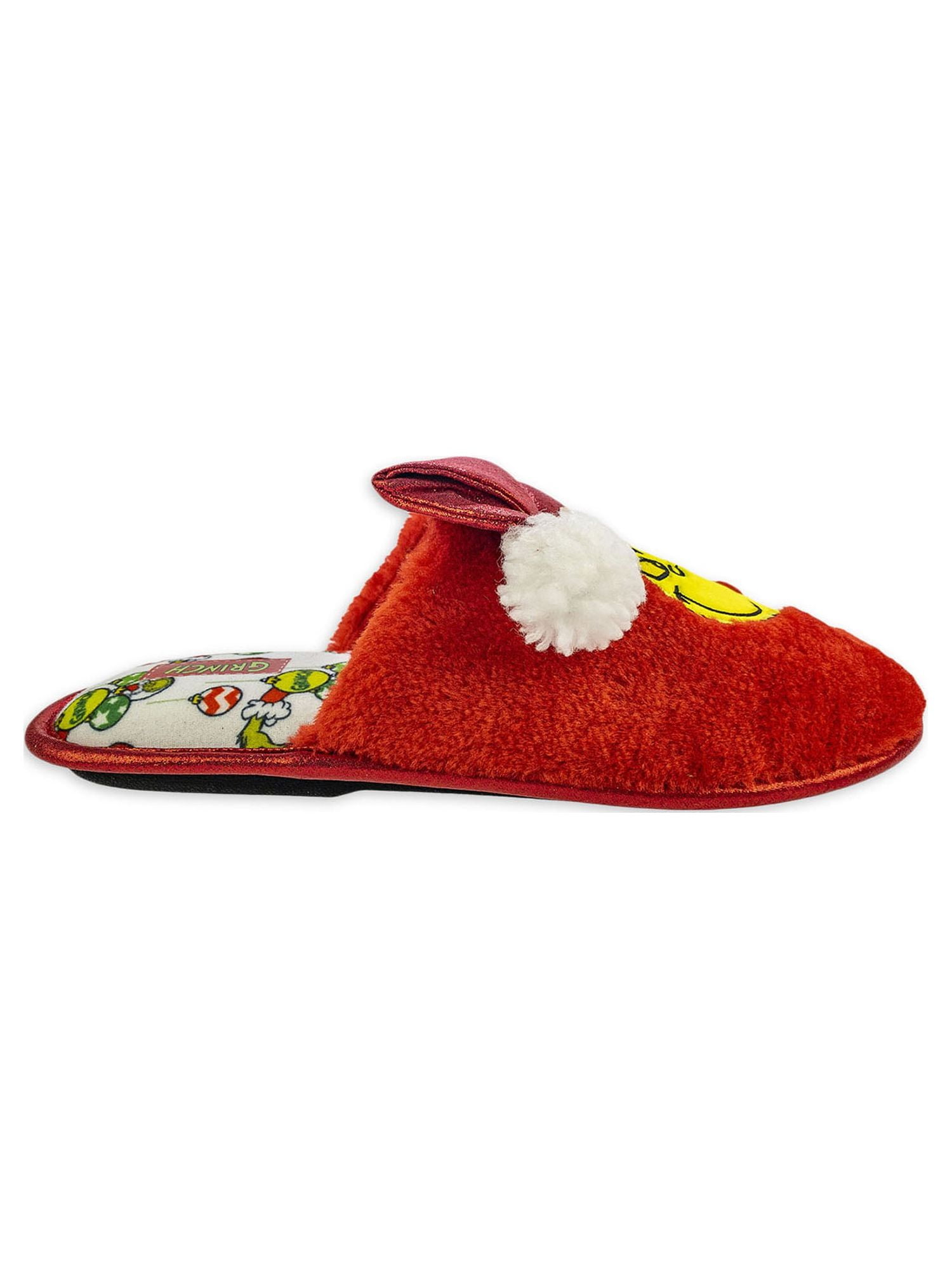 Dr. Seuss Family Grinch Slippers, Sizes Toddler-Adult