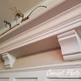 thumbnail image 4 of 5 1/2"W x 10"D x 22"H Alpine Smooth Corbel, Western Red Cedar, 4 of 8