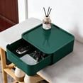 thumbnail image 4 of BUTASY Desk Organizer Stackable Drawer Storage Box Desktop Organizer with Lid for Office Supplies Cosmetics Jewelry Small Items Multi Layer Plastic Storage Drawer for Home and Office, 4 of 7