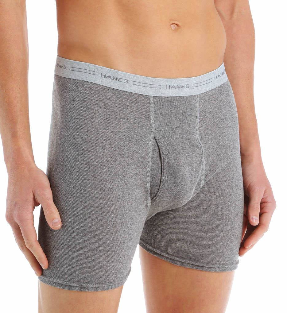 hanes grey boxer briefs