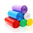 thumbnail image 1 of Bolsas de basura pequeñas, 168 unidades, bolsas de basura para baño, dormitorio, oficina, coche, hogar, papelera de basura de plástico, bolsas de arena para gatos, 6 colores, 1 of 4