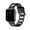 Black, variant on Waloo Silicone Link Looped Replacement Band For All Apple Watch Series