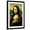 Black Frame, variant on Art.com Mona Lisa Selfie Portrait Art Print, White Frame Wall Art, 17" x 23"