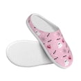 thumbnail image 3 of Lsque Bat And Pumpkin Pattern Womens Comfort Cotton on Scuff With Memory Foam and Anti-skid Sole Slipper-42/43, 3 of 7