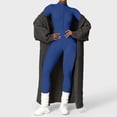 thumbnail image 4 of Pyhlmscde Women Long Sleeve Bodycon Workout Jumpsuit Zip Up One Piece Romper, 4 of 4