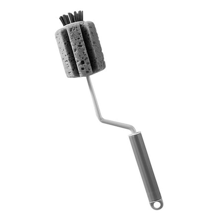 

NIUREDLTD Long Handle Rotating Sponge Cup Brush No Dead Corner Cleaning Brush Can Hang Cup Brush