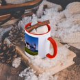 thumbnail image 5 of West Quoddy Head Lighthouse, Lubec, Maine - Us20 Jmo1278 - Jerry And Marcy Monkman, 11oz Two-Tone Red Mug, 5 of 7