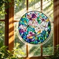 thumbnail image 5 of Beforeyayn Acrylic Puzzles Suncatcher Window Hanging, 83 Pieces 7.4 Inch Puzzle For Gift Lovers, Window Or Garden, Acrylic Suncatcher Decor For Women Men Mom Birthday, 5 of 6