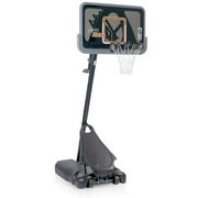 Huffy 48-inch Power Move Portable Basketball Goal, Smoke
