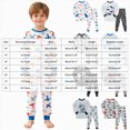 thumbnail image 3 of HFHAPW Toddler Pajamas Kids Pajamas for Boys Girls Long Sleeve Set 2 Piece Snug Fit Pjs Set, 3 of 8
