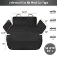 thumbnail image 4 of F-color SUV Cargo Liner para perros – Forro impermeable para carga de mascotas, cómodo protector de parachoques para perro, a prueba de arañazos, antideslizante, ajuste universal, SUV, sedanes, malete, 4 of 5
