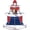 Baseball, variant on Zopeal Happy Birthday Cupcake Stand 3 Tier Birthday Party Cupcake Holder Polka Dots Cake Stand Holder Cardboard Dessert Tower for Theme Party Supplies Cake Decorations