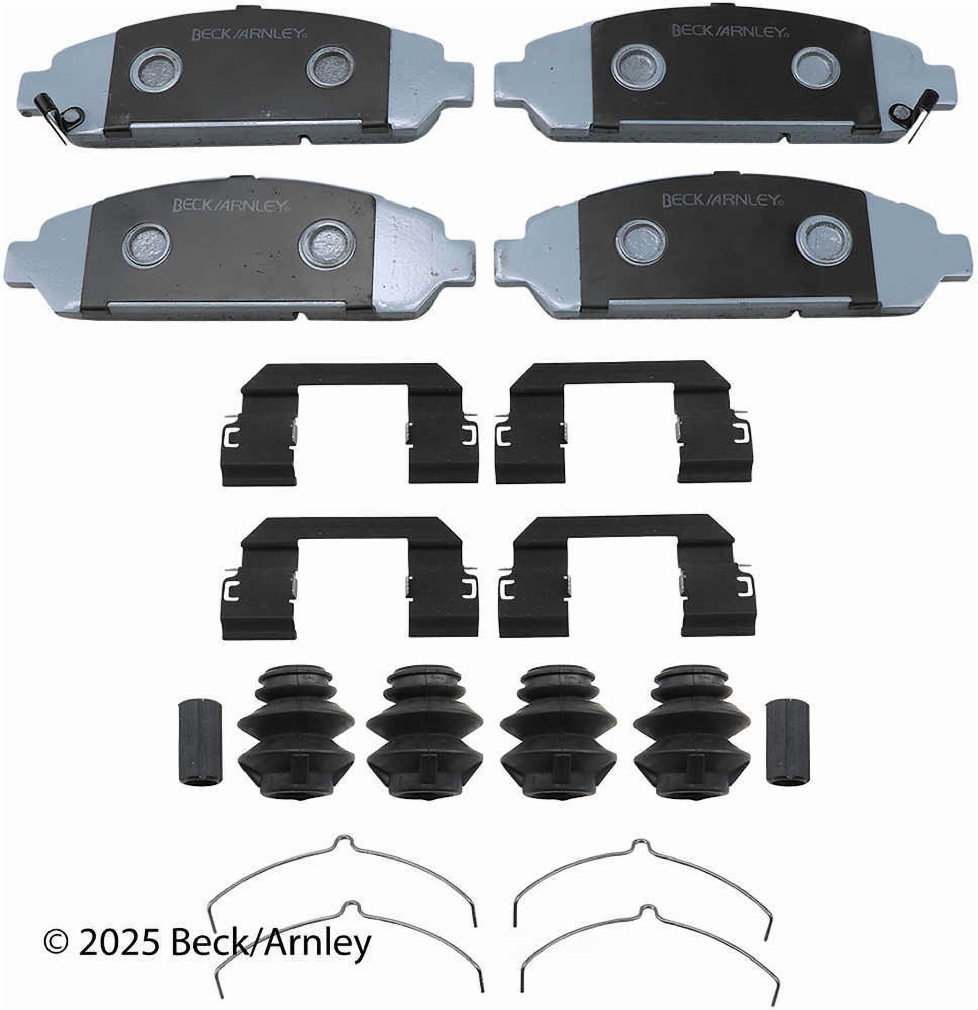 Beck/Arnley 085-6888 Disc Brake Pad