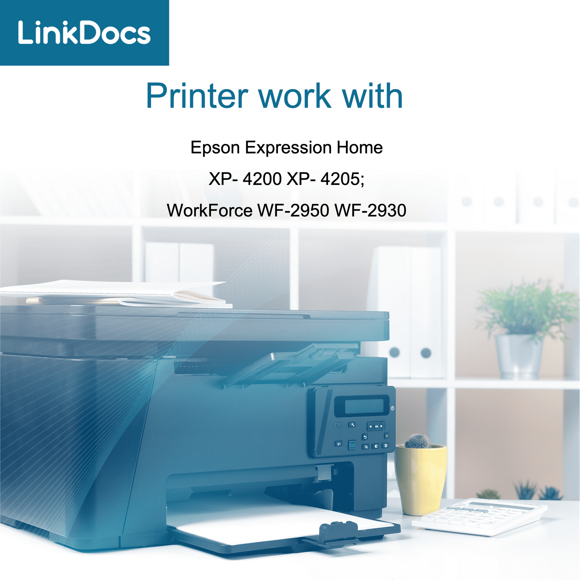 LinkDocs Replacement for Epson 232 Ink cartridge Replacement for Epson ink 232 Replacement for 232 ink Printer Ink (2 Black,Cyan,Magenta,Yellow, 5 Pack)