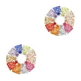 thumbnail image 4 of Advancent Mini bolsas de Organza de 100 Uds., bolsas para envolver presentes, bolsas con cordón para galletas, dulces, paquete de regalo, bolsa Type3 NO3, 4 of 6
