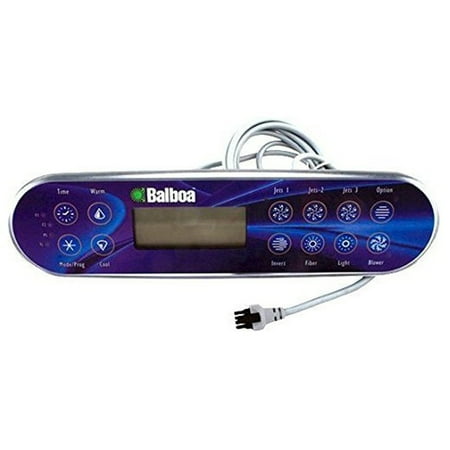 12 Button Lcd - Balboa 52654-01 12 button LCD Topside Control with Indicator Lights