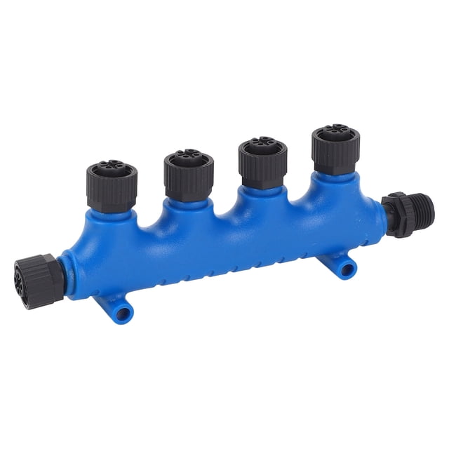 Connecteur en T 4 Ports pour NMEA 2000, Protection IP67, Connecteur en T Universel Résistant à la Chaleur pour Simrad