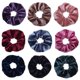 thumbnail image 2 of 4PCS/Set Korea Velvet Scrunchie Rubber Elastic Hair Bands Solid Women Girls Headband Ponytail Holder Ties Rope Hair Accessories, 2 of 5