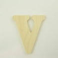 thumbnail image 1 of Package of 1, 12 Inch X 1/2" Thickness Baltic Birch Wood Letter "V" in The Goudy Heavy Font | Thick | Upper Case for Art & Craft Project, Made in USA, 1 of 1