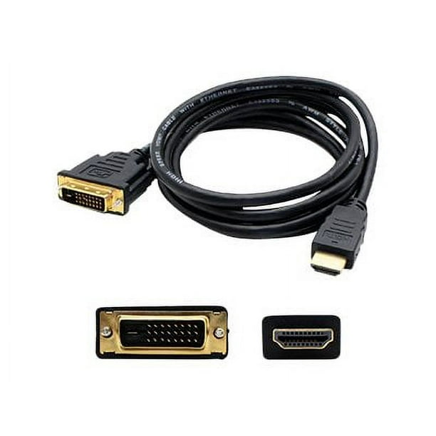 Câble adaptateur HDMI vers DVI-D Single Link - 2 mètres - Noir