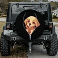 thumbnail image 2 of Lotusprinthandmade Labrador Retriever Cute Animals Collection Zipper Pattern Spare Tire Cover Without Backup Camera Hole 6 Sizes, 2 of 8