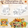 thumbnail image 3 of Kit de pintura y sorbo Cholemy, 36 unidades, para adultos, con lienzo predibujado, 3 of 7