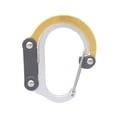 thumbnail image 3 of Carabiner Clip and Hook, Bag, Purse, Backpack Hanger, Baby Pushchair Hook, Keyring Carabiner Multifunction for Camping, Fishing, Hiking, Or Travel Aureate, 3 of 7
