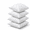 16x16 Inch-4, variant on 12x20 Inch 4 Pack Waterproof Decorative Throw Pillow Inserts